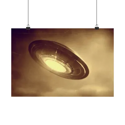 Antique Photograph Of A UFO Premium Matte Poster • $29.99