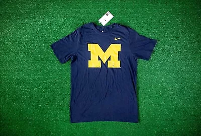 Nike University Of Michigan Logo Women’s T Shirt Blue Size XL *Read Description* • $7