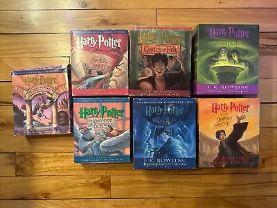 Harry Potter Audio Book Cd Sets Complete Collection 1-7 J.k. Rowling • $300