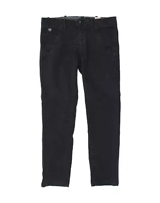 G-STAR Mens Slim Chino Trousers W28 L28 Navy Blue Cotton BB79 • $19.59