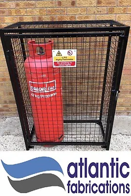 £230 • Buy  2 X Propane 47kg Gas Cylinder Storage - Bottle Cage 1400h X 1000w X 500d