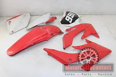 04-08 Crf250r Fairing Set Kit Upper Mid Side Tail Lower Cowl Plastic  • $98.48