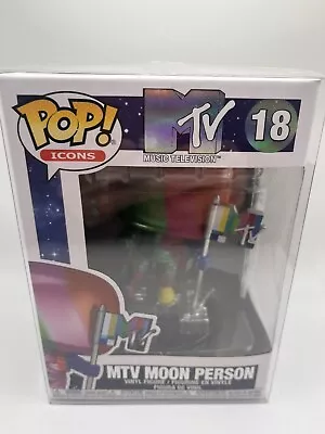 Funko POP! Icons MTV Moon Person #18 Music Television Classic Icons New • $9.99