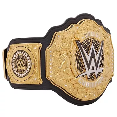 WWE World Heavyweight Men Championship Title Belt Replica 2mm Brass Plate • $242.18