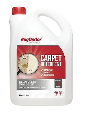 £19.69 • Buy Rug Doctor Carpet Shampoo Cleaning Detergent Odour Neutralising Carpet Clean 4L