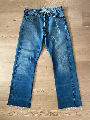 LVC Levi’s Vintage Clothing Rare 1955 501XX Selvedge Jeans 33 X 29 • £90