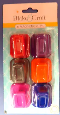 Blake & Croft Magnetic Clips.  Household  Refrigerator  #G25949  Assorted Colors • $3