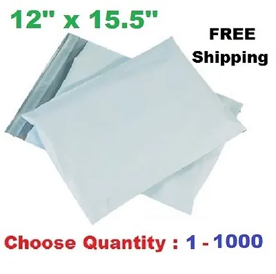 Poly Mailers Shipping Envelopes Self Sealing Plastic Mailing Bags All Size <1000 • $129.95