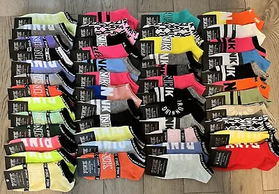 Victoria Secret VS Love Pink No Show Socks 8 Pairs Random Colors New With Tags • $19.99