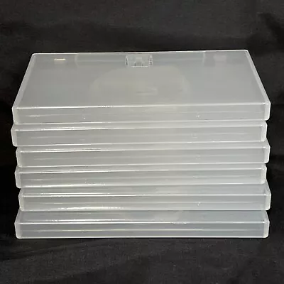 $16.95 • Buy PSP UMD Movie Or Game Replacement Clear Click Case PlayStation Portable LOT OF 6