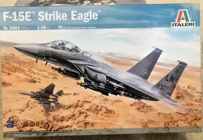 1/48 USAF F-15E Strike Eagle  Operation Inherit Resolve  OIR ~ Italeri No. 2803 • $47.95