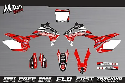 Honda CRF 450 R 2013 2014 2015 2016 Graphics Kit Premium Decals Stickers Decor • $276.61