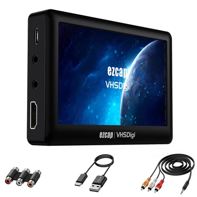 $65.77 • Buy VCR VHS Video To Digital Converter 3.0 Third Generation USB Capture Device L8E4