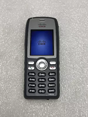 Used Cisco Unified Wireless IP Phone 7925G Factory Restored - Phone With Battery • $19.99