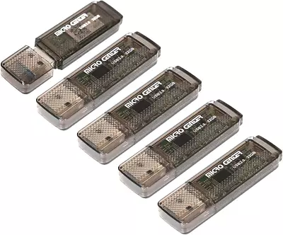 Micro Center SuperSpeed 5 Pack 32GB USB 3.0 Flash Drive Gum Size Memory Stick • $28.26