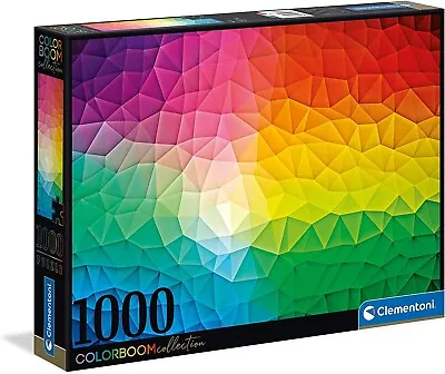 NEW & SEALED Clementoni 39597 Color Boom Collection Mosaic 1000 Pc Jigsaw Puzzle • $30.95