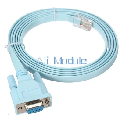 £2.38 • Buy NEW RJ45 Cat5 To Rs232 DB9 Converter Ethernet Adapter Wire For Routers Network