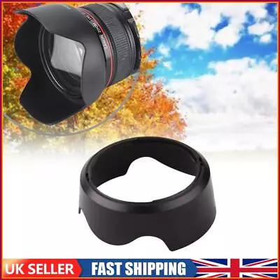 EW-63C Bayonet Mount Flower Shape Camera Lens Hood For Canon EF-S 18-55 STM • £4.69