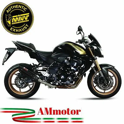 Mivv Kawasaki Z 750 R 2011 Exhaust Motorcycle Silencer Suono Black Slip-On • $564.05