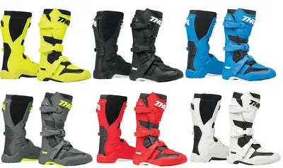 Thor Blitz XR Kids / Youth Riding Boots ATV Dual Sport Motocross Off Road Mx • $139.95