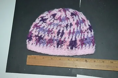 $10 • Buy Shades Of Pink Cap Hat Beanie Handmade 