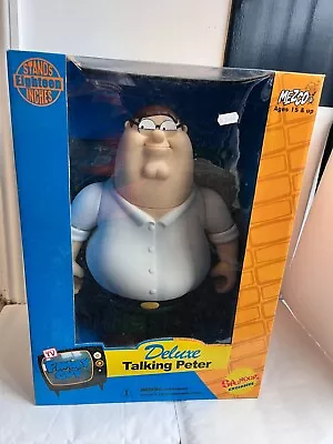 Bnib Mezco Toyz Family Guy Huge 18 Inches Talking Deluxe Peter Griffin Figure • £149.99