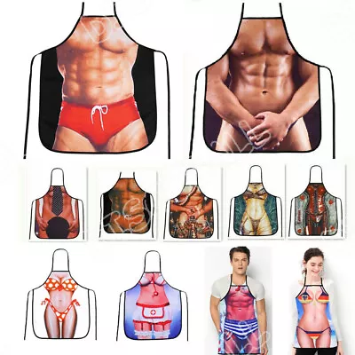Funny Saucy Novelty BBQ Chef Cooking Aprons Kitchen Gift Adult Costume Aprons • £5.99