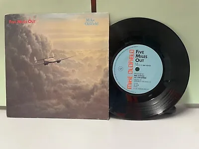 Mike Oldfield . Five Miles Out . Virgin Records 7” Vinyl  Single  45 RPM • £4.95