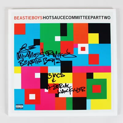 Mix Master Mike Signed Record Album Beastie Boys Hot Sauce Committee Part Two... • $390