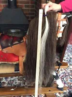 Quality Natural White Horse Hair - Craft - Felting  Paint Brushes  Rocking Horse • £12.95