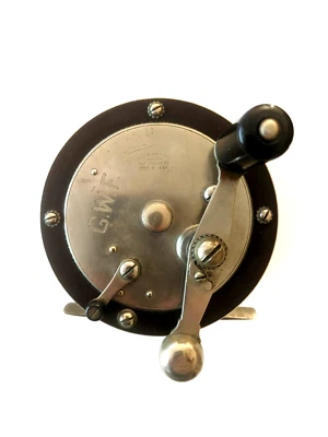 $265 • Buy Vintage Julius Vom HOFE 3/0 Free-spool Casting Real Pats Nov 1885, Oct 1889
