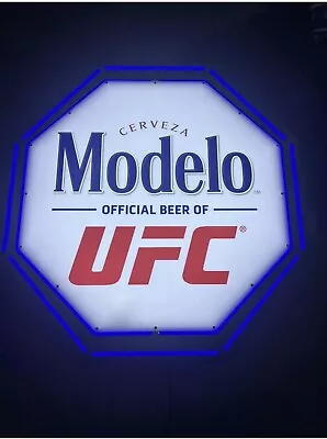 🔥🔥Rare Modelo UFC Neon Motion LED Sign • $299.99