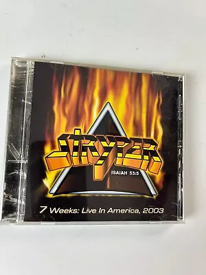 Stryper 7 Weeks Live In America CD 2003 Michael Sweet • $19.99