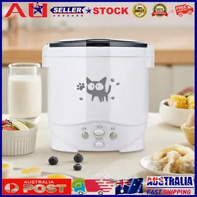 1L Portable Rice Cooker Travel Multi-cooker Food Steamer For 1-2 People (220V) • $34.81