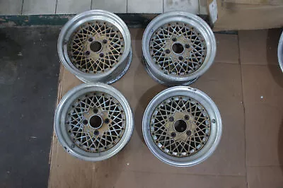 JDM Rays Engineering VOLK Mesh 14  Rims Wheels For TA22 Ae86 Racing Ta23 Datsun • $1434.52