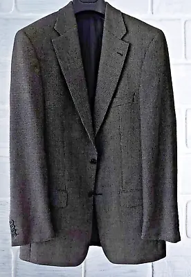 Mario Barutti Men's Grey 85% Wool 15% Cashmere Blazer Jacket Size L 40 • £24.90