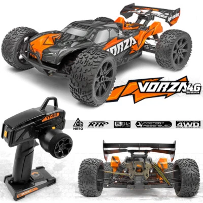 $549.99 • Buy HPI 160180 VORZA 1/8 4WD Nitro Truggy W/Star F4.6 V2 Engine Radio & Painted Body