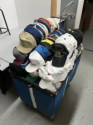 Hat Lot Of 25 Baseball Caps Vintage Snapback Hats Trucker Caps Ball Reseller Lot • $65