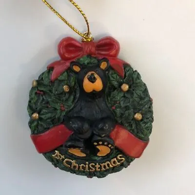 $12 • Buy Bearfoots Big Sky Carvers 1st Christmas Ornament Jeff Fleming - NWT