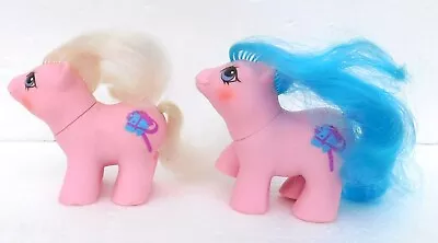 VTG 1987 Lot 2 MLP Sticky Sniffles Twins Newborn My Little Pony • $24.95