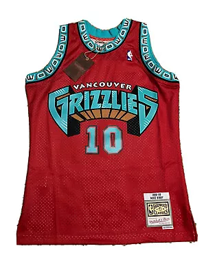 Mitchell & Ness Mike Bibby Vancouver Grizzlies Reload Swingman 1998-99 Jersey M • $45