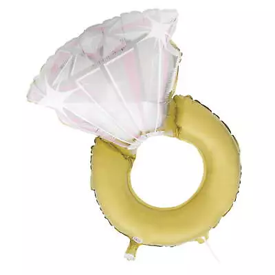 $7.99 • Buy Diamond Ring Foil Helium Balloon Wedding Engagement Hens Night Bridal Shower