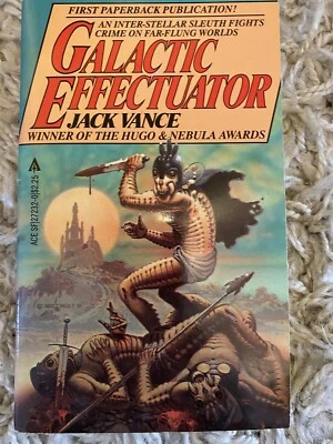 £7.95 • Buy JACK VANCE - GALACTIC EFFECTUATOR Vintage Sci-Fi Paperback ACE