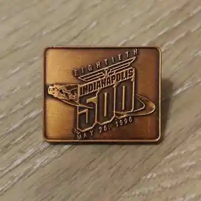 1996 Indy 500 Bronze Lapel Pin • $11.99