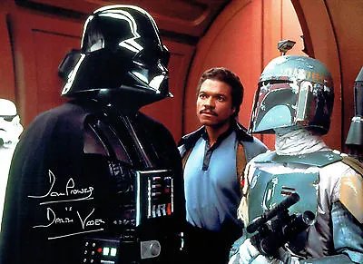 Dave PROWSE SIGNED Autograph Darth VADER Film Star Wars 16x12 Photo A AFTAL COA • £144.99