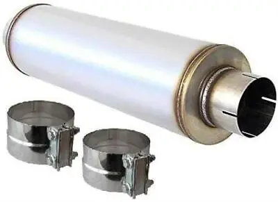 Performance Diesel Muffler 4  Inlet / Outlet 24  Body With Band Clamps  • $104.74