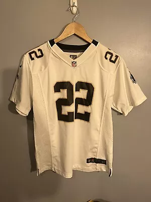 Vintage Mark Ingram II 22 New Orleans Saints White Nike Youth L Jersey  • $19.99