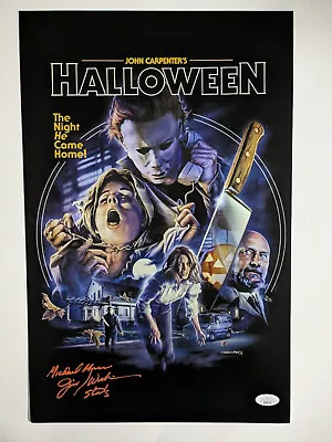 James Jim Winburn Signed 11x17 POSTER Michael Myers Halloween 1978 JSA COA B • $179.40