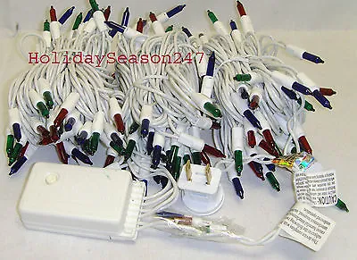 150 Motion Chaser Light String Multi Color 16 Function Christmas Holiday Decor • $38