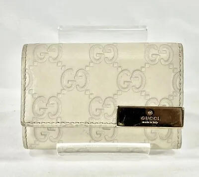 Gucci Gg Leather Key Case Wallet • $129